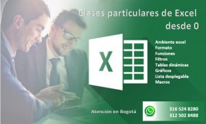 Clases particulares de excel desde 0